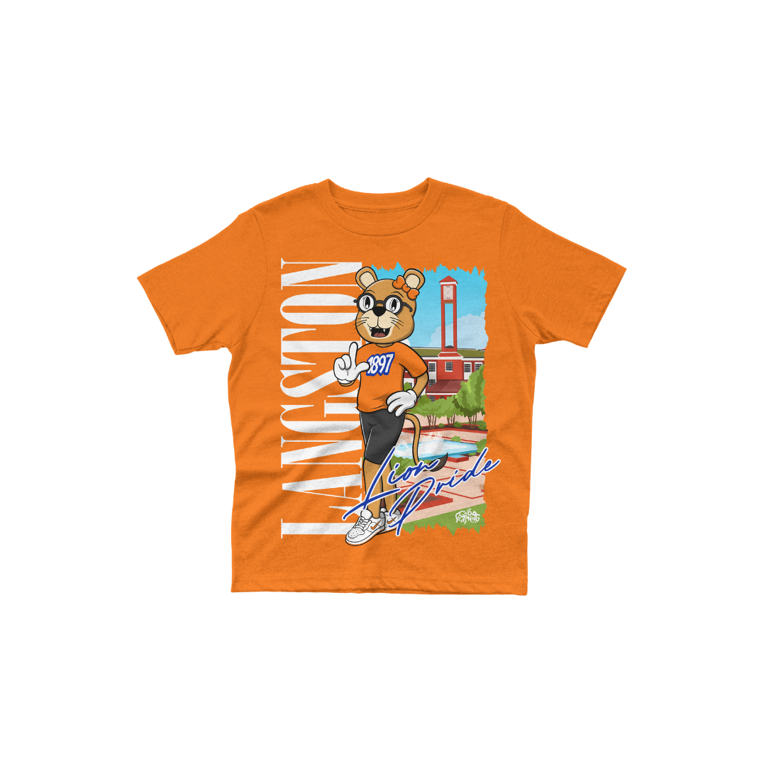 Kids "Lady Lion Pride" Graphic T-Shirt