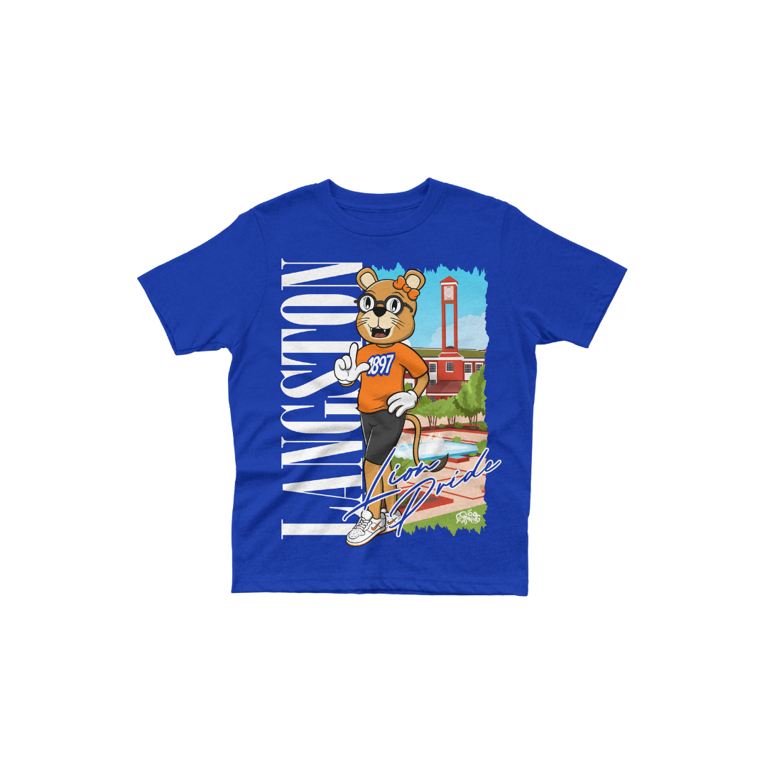Kids "Lady Lion Pride" Graphic T-Shirt