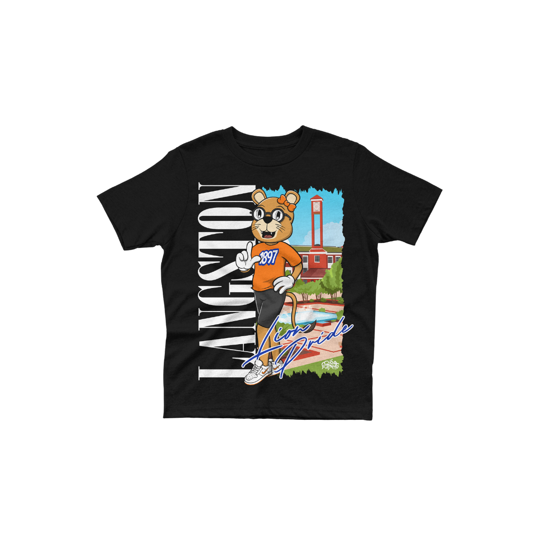 Kids "Lady Lion Pride" Graphic T-Shirt