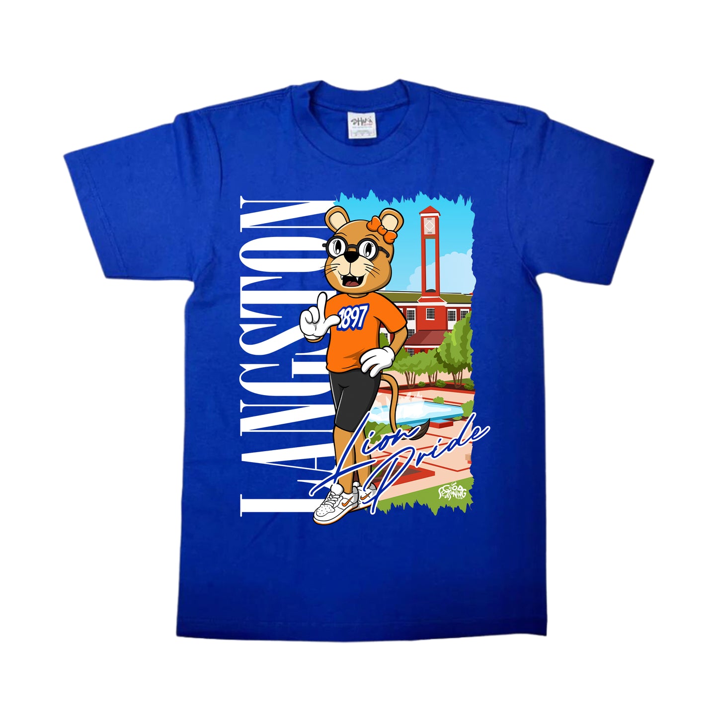 Classic "Lady Lion Pride" Graphic T-Shirt