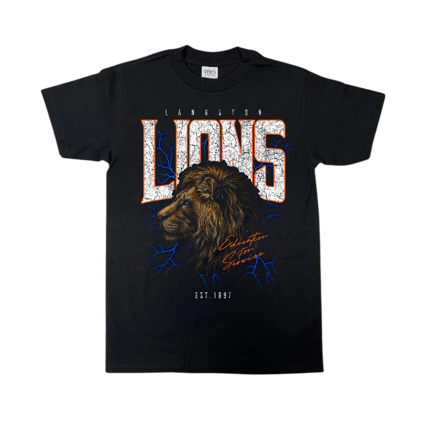 Classic "Langston Lions" Graphic T-Shirt