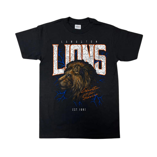 Classic "Langston Lions" Graphic T-Shirt