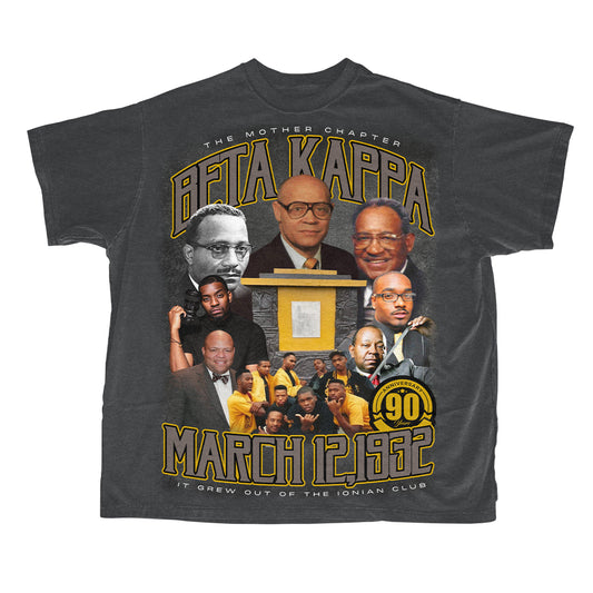 Beta Kappa Bootleg (90th Anniversary) Graphic T-Shirt